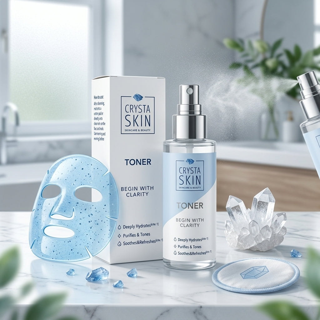 CrystaSkin Toner